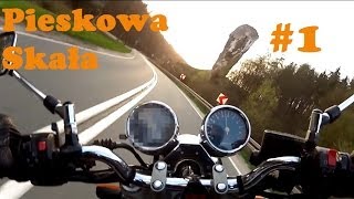 Pieskowa Skała  Winkle  Cornering in Pieskowa Skala XJ600NGoPro Hero2 [upl. by Colwell]