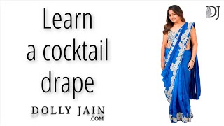 Dolly Jains EASY Way to Saree Draping Without Fuss [upl. by Aineg]