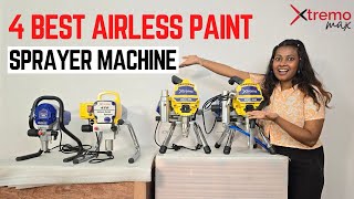 4 Best Airless Paint Spray Machine [upl. by Bonilla238]