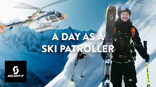 A Day As a Ski Patroller  Chamonix MontBlanc [upl. by Aura]