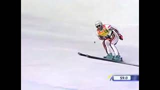 Yannick Bertrand takes a slalom gate to the groin  Јаник Бертранд ја јавна капијата [upl. by Enileda]