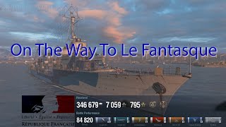 Vauquelin  On the way to Le Fantasque  French Tier 7 Destroyer in World of Warships WOWS [upl. by Jovitta335]