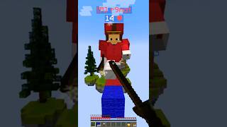 1vs1 funny bedrush gameplay minecraft short [upl. by Kirstyn]