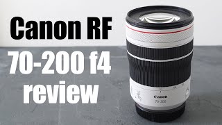 Canon RF 70200mm f4L REVIEW vs EF f4L II vs RF f28L [upl. by Whitford291]