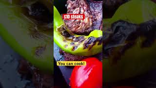 10 steaks  You can cook steak dinner owengoplay youcancook [upl. by Ranger]