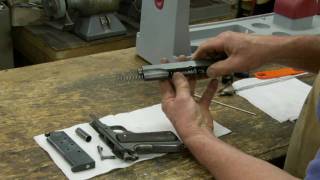 Disassemble and Clean a Colt Model 1911  Gunsmith Tip [upl. by Ynehpets]