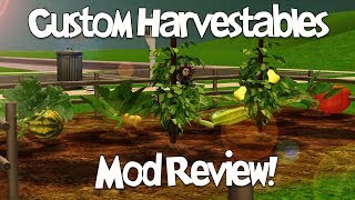 The Sims 2 Custom Harvestables Mod Review 🚜🌾 [upl. by Latoya]