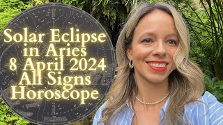 NEW MOON SOLAR ECLIPSE In ARIES 8 April 2024 All Signs Horoscope Ready or Not Here It Comes [upl. by Vernor669]