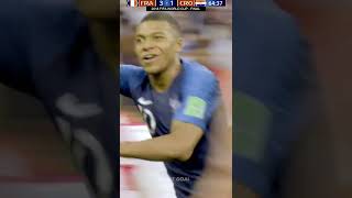 2018 World Cup Final  France vs Croatia Highlightsᴴᴰ Shorts [upl. by Ytsirc]