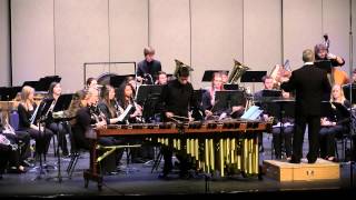 Marimba Concerto  Ewazen  OBU Wind Ensemble [upl. by Keithley]