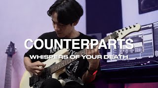 Counterparts  Whispers of Your Death guitar  instrumental cover [upl. by Archibald]