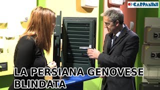 La persiana blindata  sicurezza perimetrale [upl. by Ecinaej331]