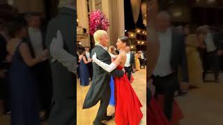 Waltzing at the Vienna Opera Ball🩰 ✨ baldesdebutantes2024 [upl. by Nonnad180]