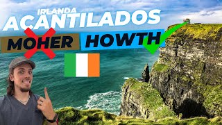 Acantilados de HOWTH 🇮🇪 PRACTICOS y ECONÓMICOS  El mejor REEMPLAZO de los acantilados de MOHER 🇮🇪 [upl. by Anihpesoj318]