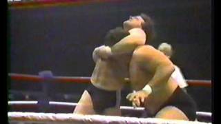 Magnificent Muraco vs Jerry O WWF 1983 [upl. by Aitenev]