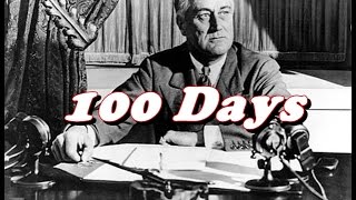 History Brief Roosevelts First 100 Days [upl. by Ainahs143]