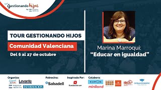 quotLa igualdad es una cuestión de educaciónquot por Marina Marroquí [upl. by Lila825]