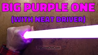 Purple LED tube with neat driver [upl. by Ogirdor178]