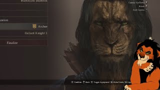 Creating Scar in Dragons Dogma 2s Character creator demo [upl. by Aerdnat]