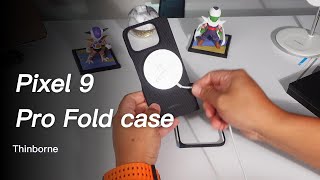 Unboxing Pixel 9 Pro Fold aramid fiber magsafe case from Thinborne [upl. by Gautier]