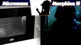 Microwave vs Morphine H ボイパ対決 Bad Apple [upl. by Ciredec658]