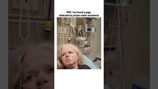 🔥 Check out People After Anesthesia  reels viral explore people anesthesia nurce medical [upl. by Gerge]