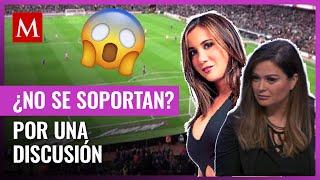 Así fue el pleito entre Mariazel y Mariana Echeverría durante un partido de futbol [upl. by Ynnod]