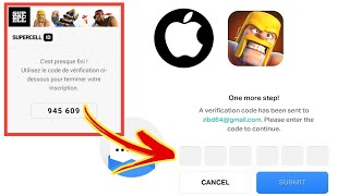 Supercell ID Verification Code Not Received amp Not Coming Problem Slove on iphone [upl. by Toblat]