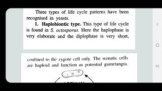 YeastSaccharomycesPart3Haplobiontic life cycle BSc 1stBotany lecture in Hindi and English [upl. by Oht380]