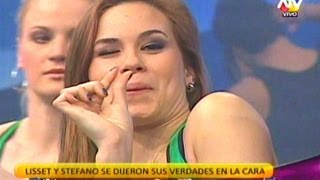 COMBATE Lisset y Stefano se dijeron de todo Opiniones de los combatientes 270813 [upl. by Maximilianus582]