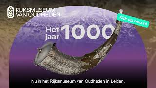 Tentoonstelling Het jaar 1000 trailer  Rijksmuseum van Oudheden [upl. by Bautram]