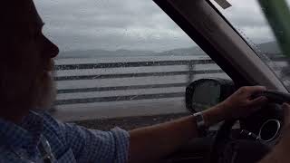 Driving Across the Restigouche Salmon River [upl. by Latsyrhk]