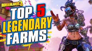 Top 5 BEST Legendary Farms in Borderlands 3  Working in 2024 [upl. by Ahsineg]