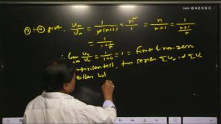 BSc Mathsem 3  real analysis  infinite series Lec7BYDrProf BD Yadav Sir [upl. by Stryker]