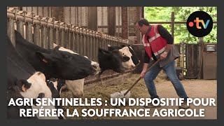 Les Agri Sentinelles des volontaires formés à repérer le malêtre des agriculteurs et à les aider [upl. by Ai]