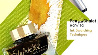 Ink Swatching Techniques for Fountain Pen Enthusiasts [upl. by Sherrod]