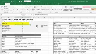 EAF 106  Random Strength Session Generator [upl. by Nydroj]