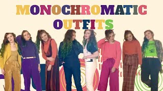 Monochromatic Outfits [upl. by Elton]