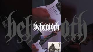 Ben Sahar  Behemoth Guitar Cover [upl. by Yecnahc241]