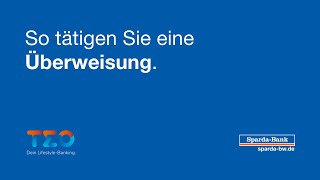 Anleitungsvideo TEO App – Überweisung [upl. by Littman821]