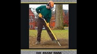 Air Spade 2000 Trenching Tool [upl. by Robby]