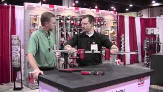 Bessey Revo Clamps  International Woodworking Fair 2010 [upl. by Bower591]