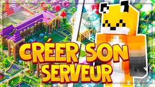 Comment créer un SERVEUR Minecraft GRATUITEMENT en 5 étapes [upl. by Noiram]