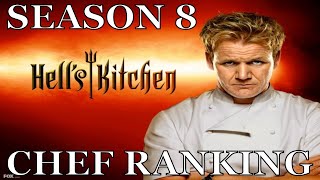 Hells Kitchen Chef Ranking Season 8 [upl. by Lanahtan]