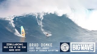 Brad Domke at Jaws  2016 Billabong Ride of the Year Entry  WSL Big Wave Awards [upl. by Lowenstein]