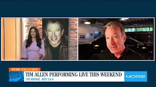 EXCLUSIVE Tim Allen talks about his Vegas shows [upl. by Oniram]