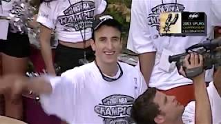 Best of Manu Ginobili  200203 NBA Season [upl. by Trefler]