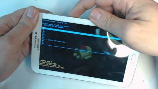 Samsung Galaxy Tab 3 SMT211 hard reset [upl. by Arakal]