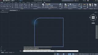 How to Use Fillet in AutoCAD [upl. by Sibel]