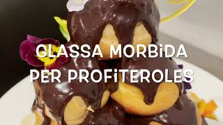 Glassa al cioccolato per profiteroles  Barbara Cherryglimmer🍫 [upl. by Qifar]